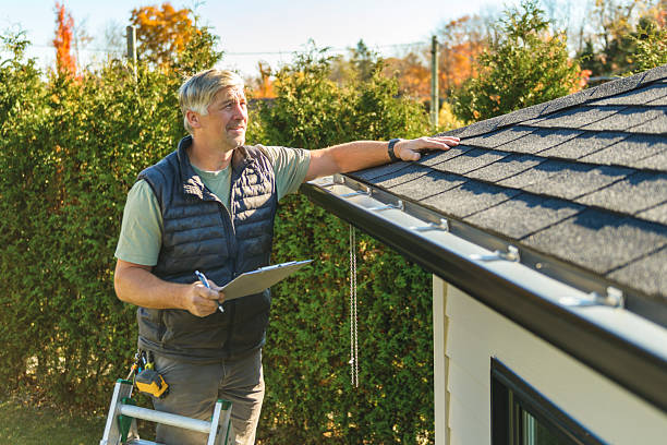 Professional Roofing technician working in Townsend, WI